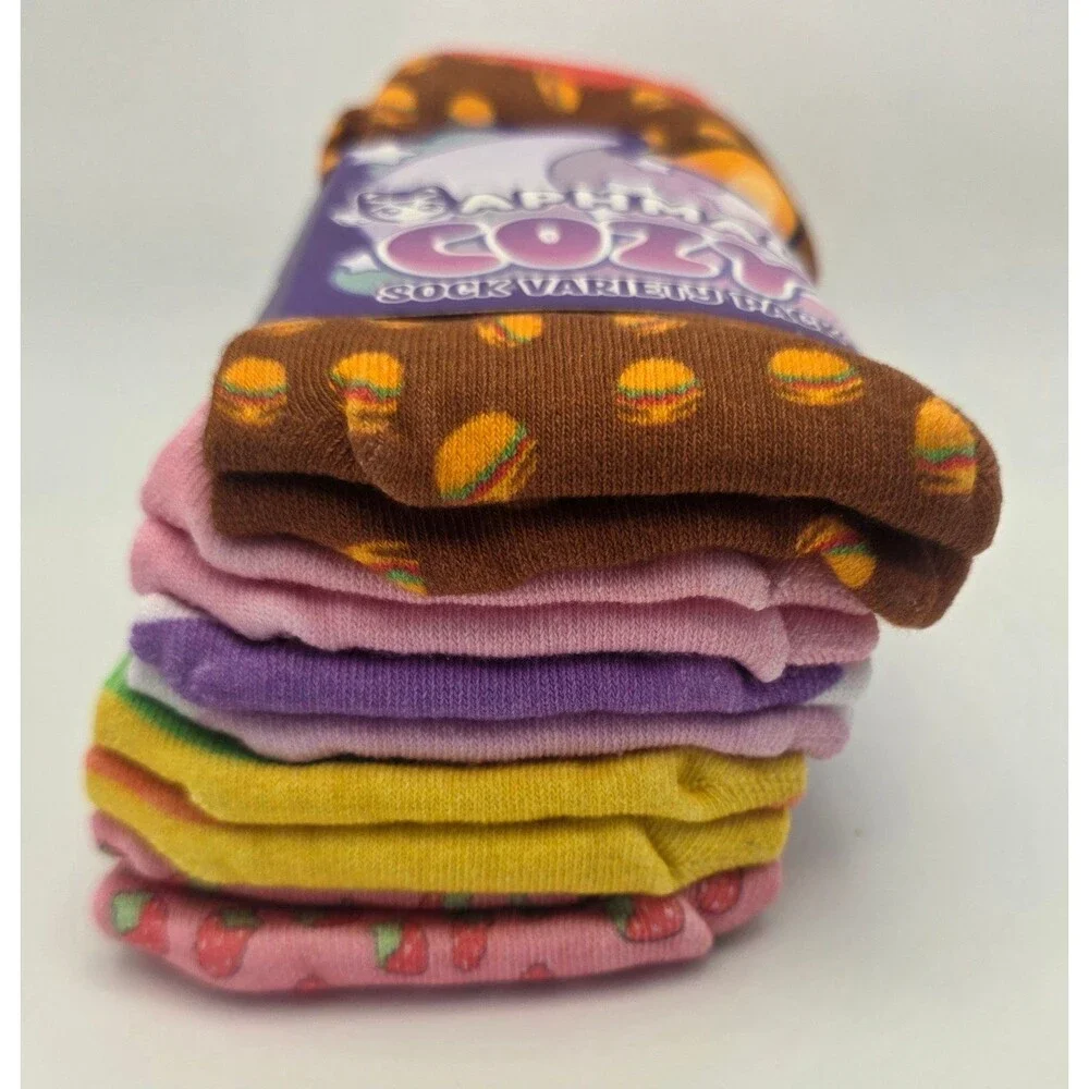 Aphmau Cozy Peek-a-Boo Sock 5-Pack Brand New